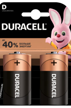 Щелочные батарейки Duracell